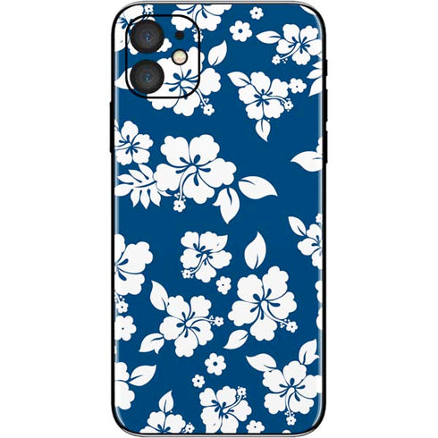 Blue and White iPhone 11 Skin